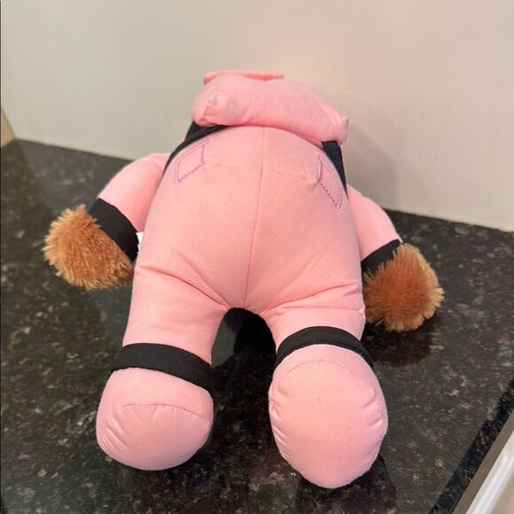 NASA Teddy Bear Astronaut Plush Aurora Stuffed Animal Pink Suit 12" - Picture 5 of 10